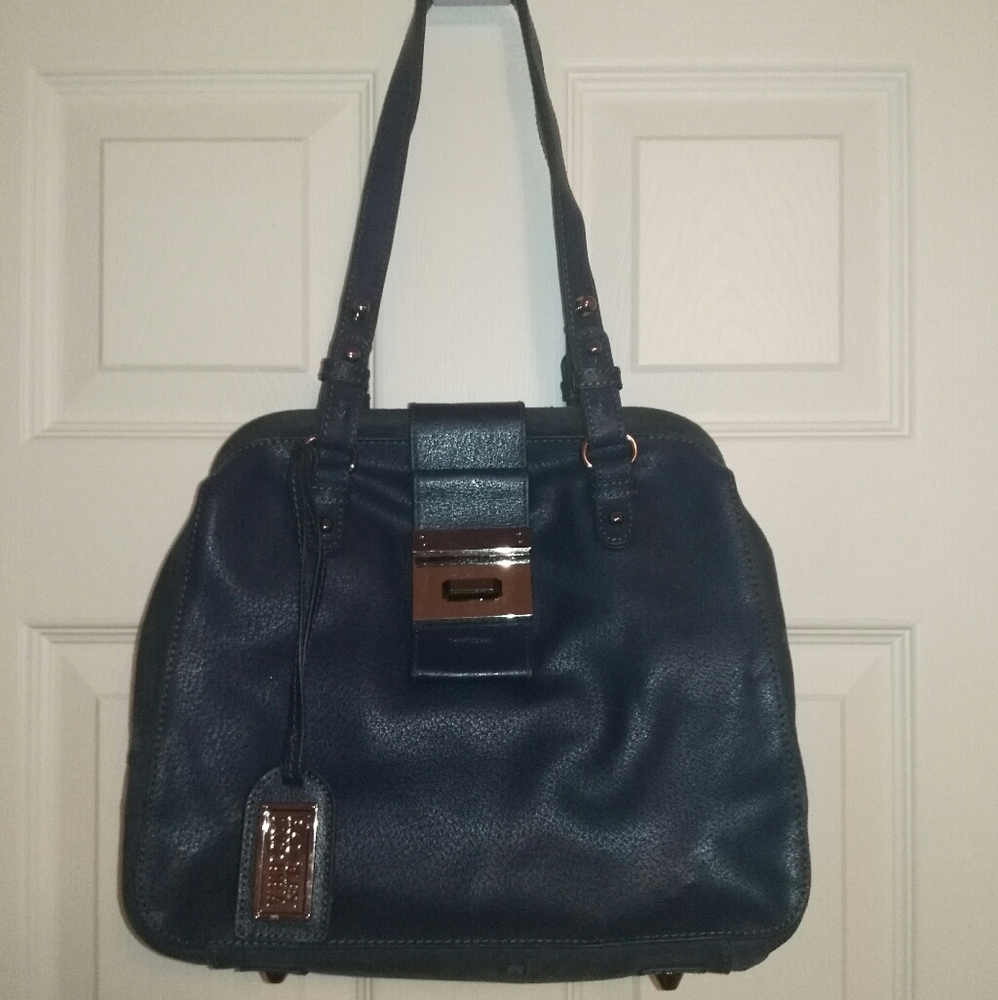 Badgley Mischka Julia Cambridge structured purse
